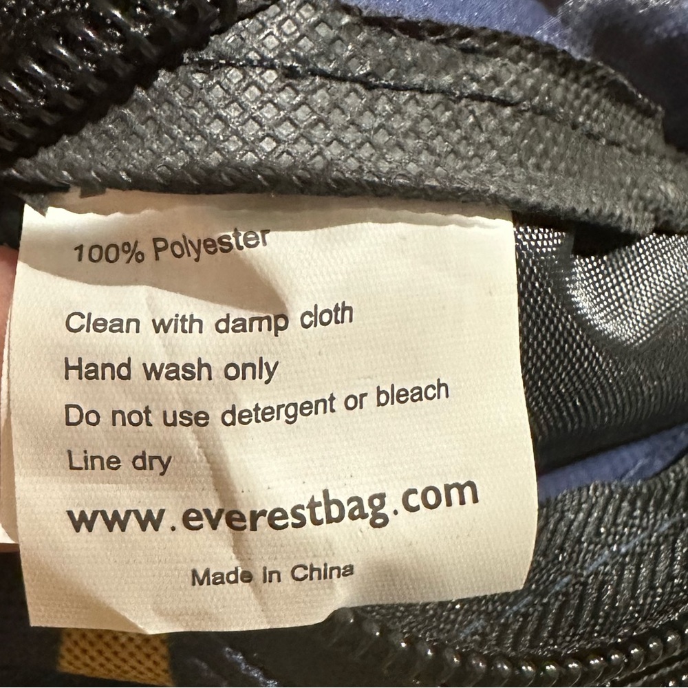 NWT Everest Navy Blue taco Patterned Belt Bag Fanny Pack Waist Bag - Picture 11 of 12